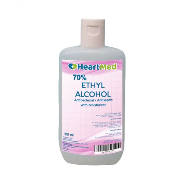 Heartmed Ethyl Alcohol 100ml Flip Cap – Heart Med Options